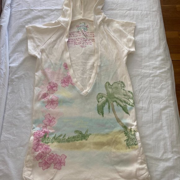 Margaritaville hoodie cover up - size M - Picture 2 of 10